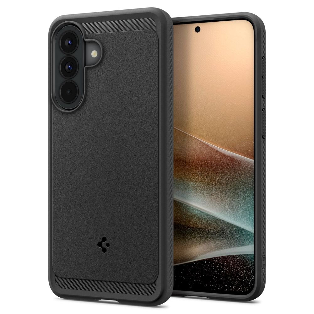 Spigen Samsung Galaxy A57 5G - Θήκη Σιλικόνης TPU - Rugged Armor - Matte Black