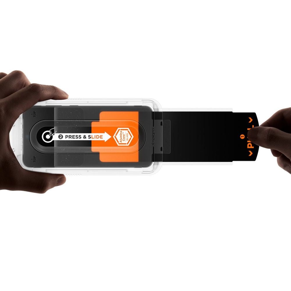 Spigen Samsung Galaxy S25 FE - Case Friendly Αντιχαρακτικό Γυαλί Οθόνης - Glas.tR EZ Fit Pro - Διάφανο