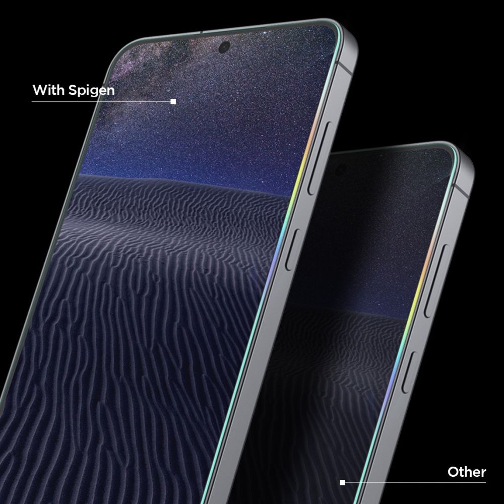 Spigen Samsung Galaxy S25 FE - Case Friendly Αντιχαρακτικό Γυαλί Οθόνης - Glas.tR EZ Fit Pro - Διάφανο