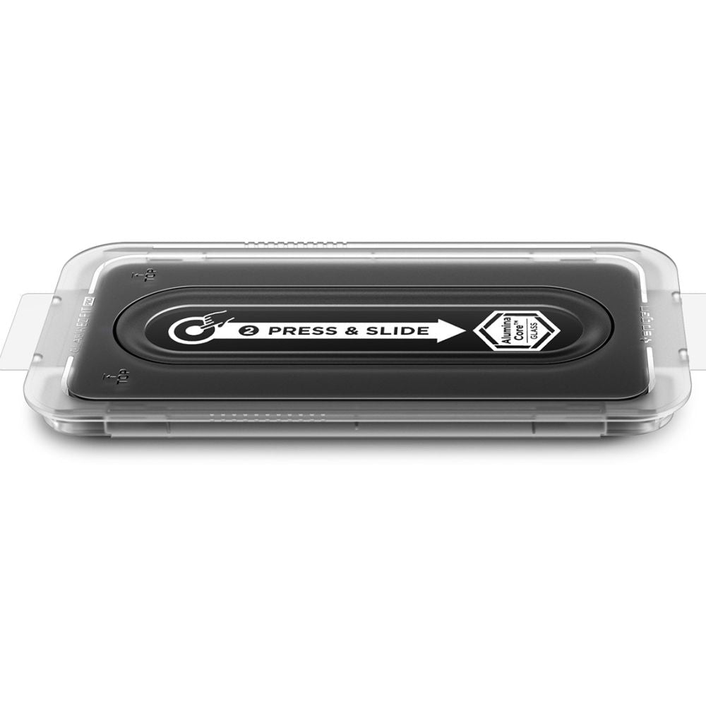 Spigen Samsung Galaxy S25 FE - Case Friendly Αντιχαρακτικό Γυαλί Οθόνης - Glas.tR EZ Fit Pro - Διάφανο