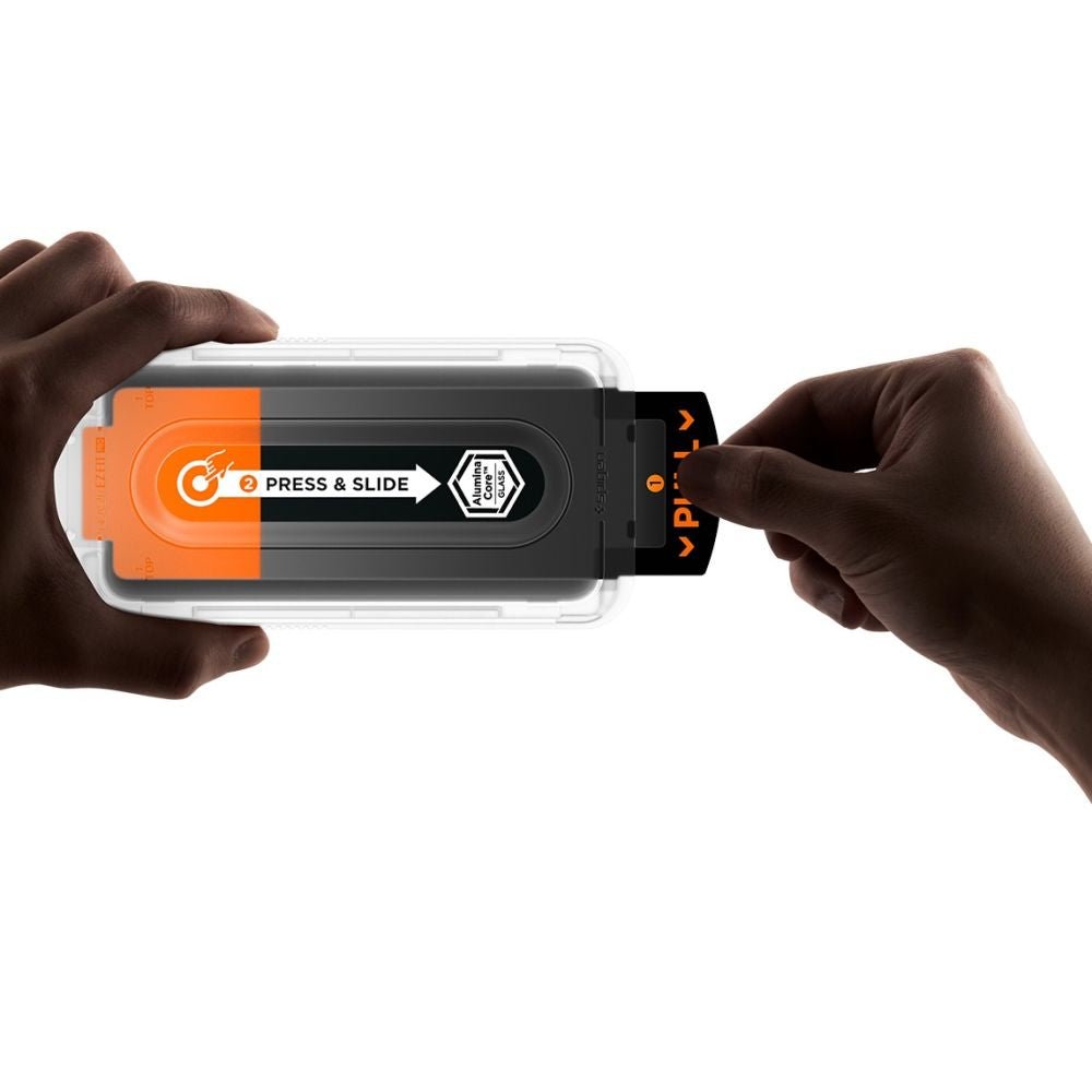 Spigen Samsung Galaxy S25 FE - Case Friendly Αντιχαρακτικό Γυαλί Οθόνης - Glas.tR EZ Fit Pro - Διάφανο