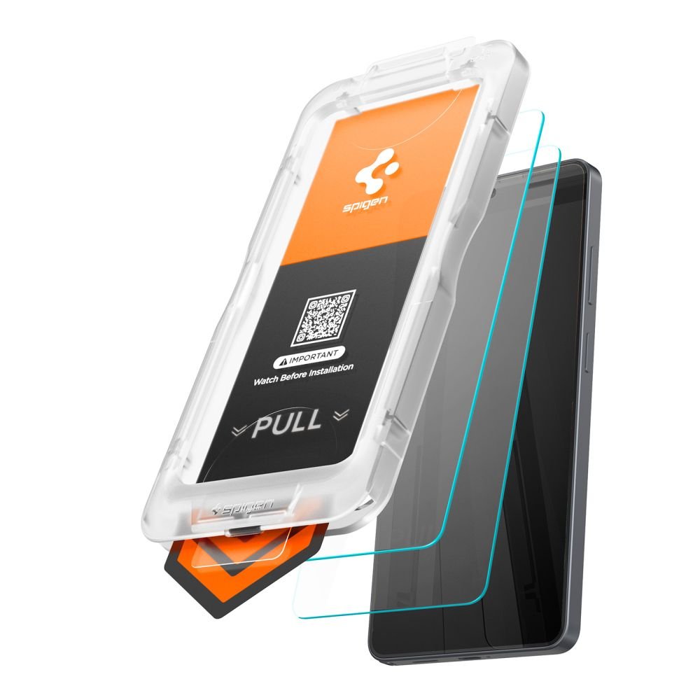 Spigen Samsung Galaxy S26 - Αντιχαρακτικό Γυαλί Οθόνης 10H - Glas.tR EZ Fit Pro AC - 2 Τεμάχια - Clear