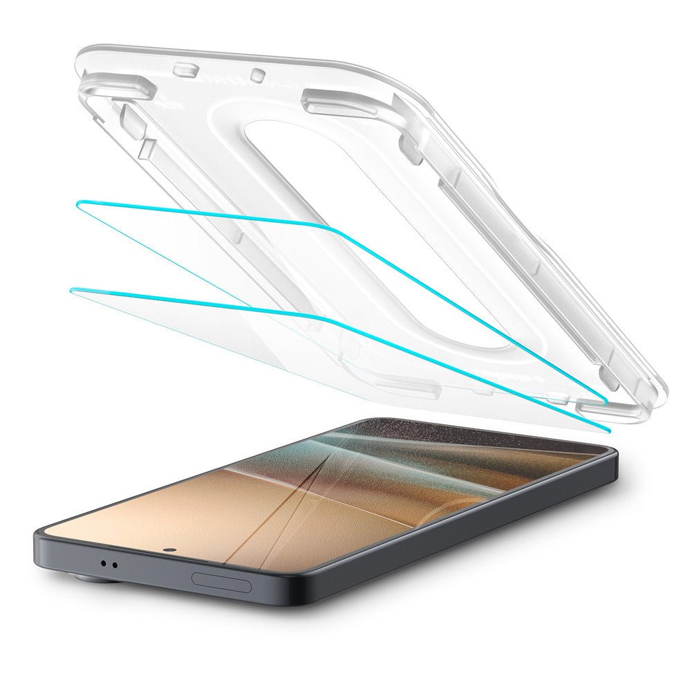 Spigen Samsung Galaxy S26 Plus - Αντιχαρακτικό Γυαλί Οθόνης 10H με Aντιανακλαστική Eπίστρωση - Glas.tR EZ Fit Pro AC Anti Reflection - 2 Τεμάχια - Clear