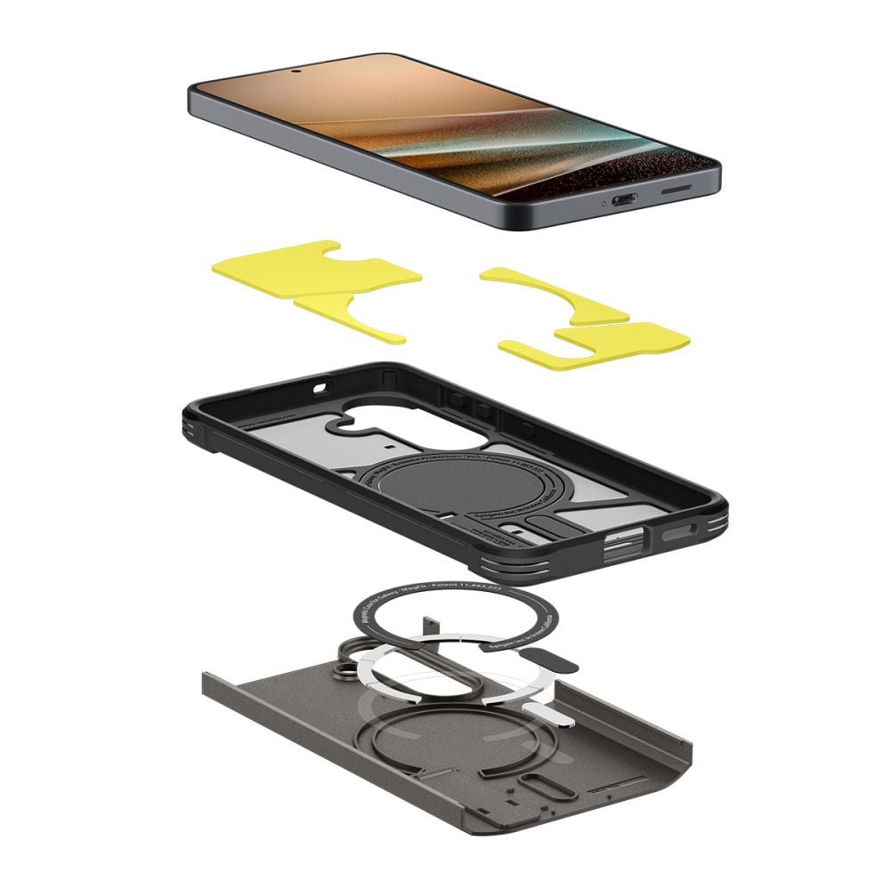Spigen Samsung Galaxy S26 Plus - Σκληρή Θήκη με MagSafe - Tough Armor Mag - Gunmetal