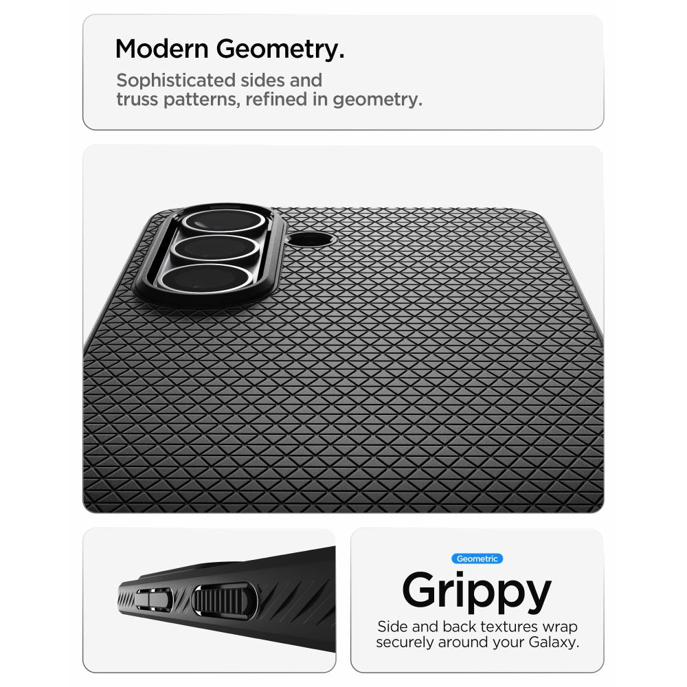 Spigen Samsung Galaxy S26 Plus Θήκη Σιλικόνης - Liquid Air - Matte Black