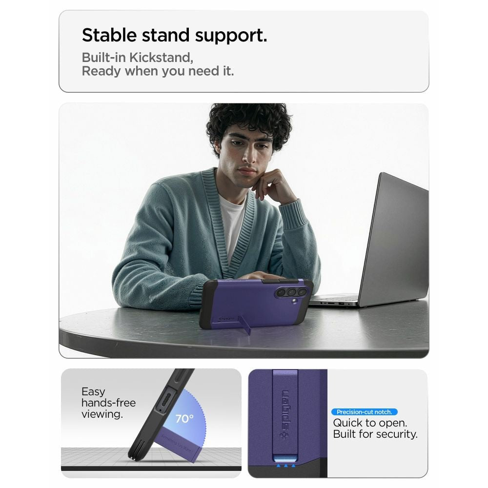 Spigen Samsung Galaxy S26 - Σκληρή Θήκη με MagSafe - Tough Armor Mag - Ash Violet