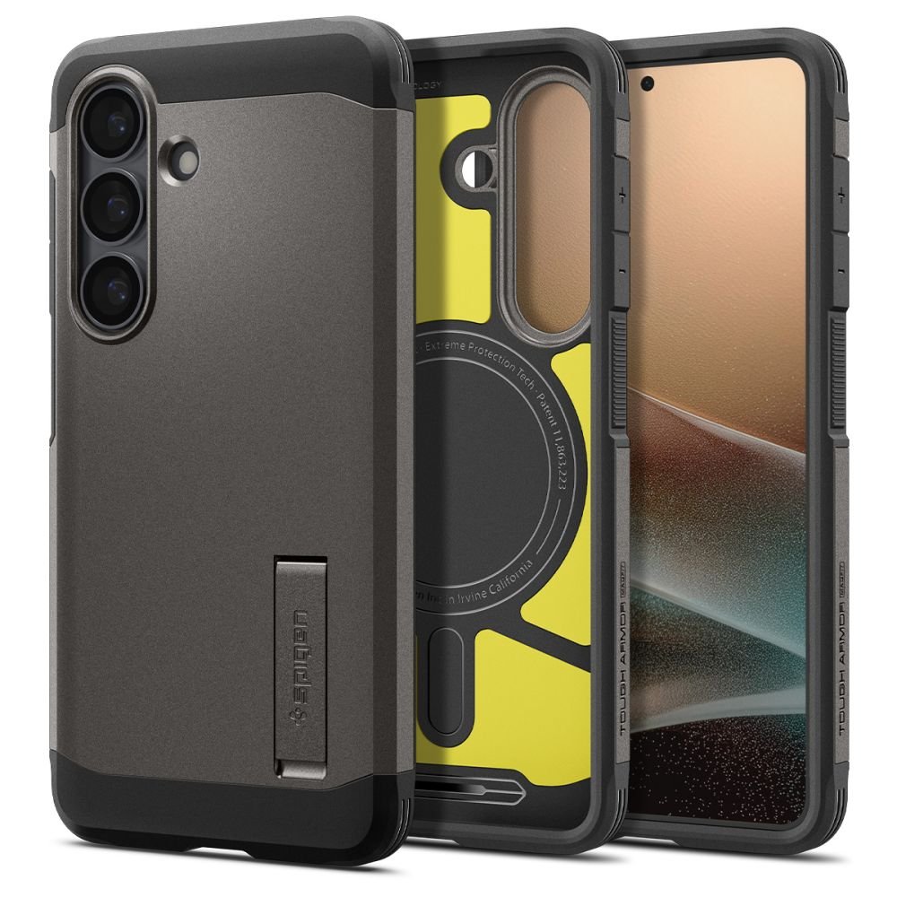 Spigen Samsung Galaxy S26 - Σκληρή Θήκη με MagSafe - Tough Armor Mag - Gunmetal