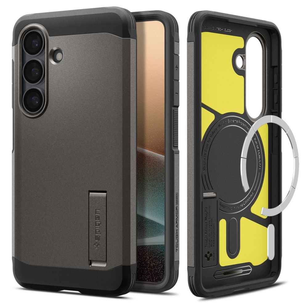 Spigen Samsung Galaxy S26 - Σκληρή Θήκη με MagSafe - Tough Armor Mag - Gunmetal
