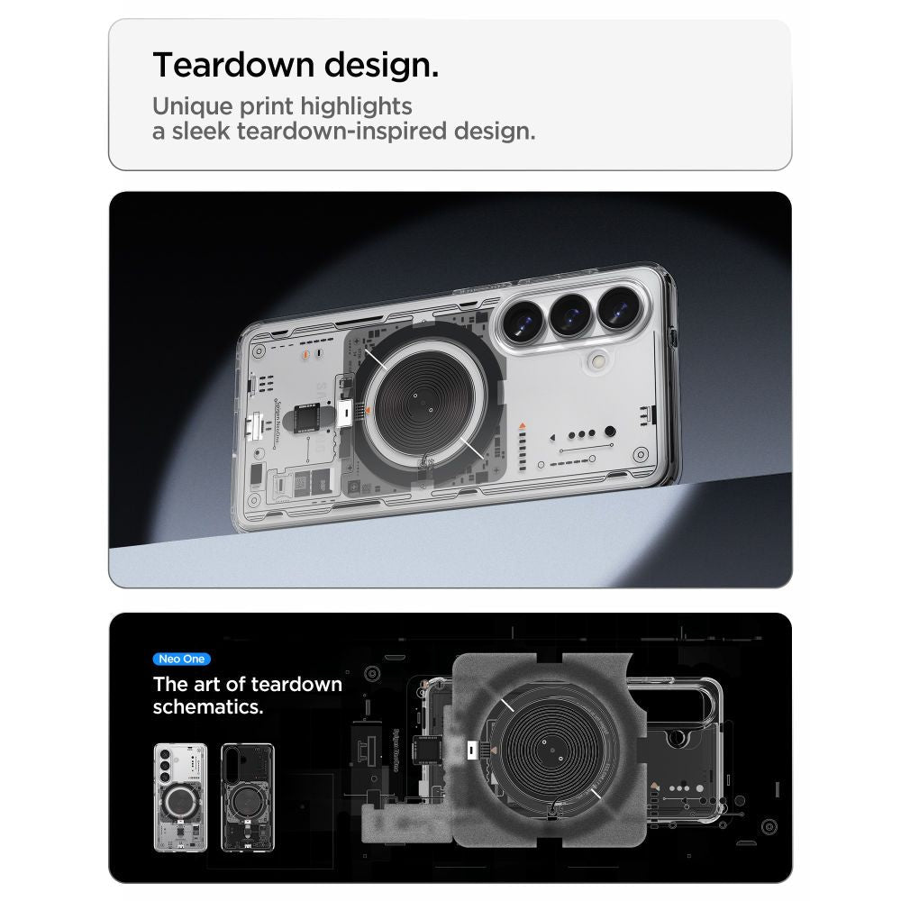 Spigen Samsung Galaxy S26 - Σκληρή Θήκη με Πλαίσιο Σιλικόνης και MagSafe - Ultra Hybrid Mag - Neo One