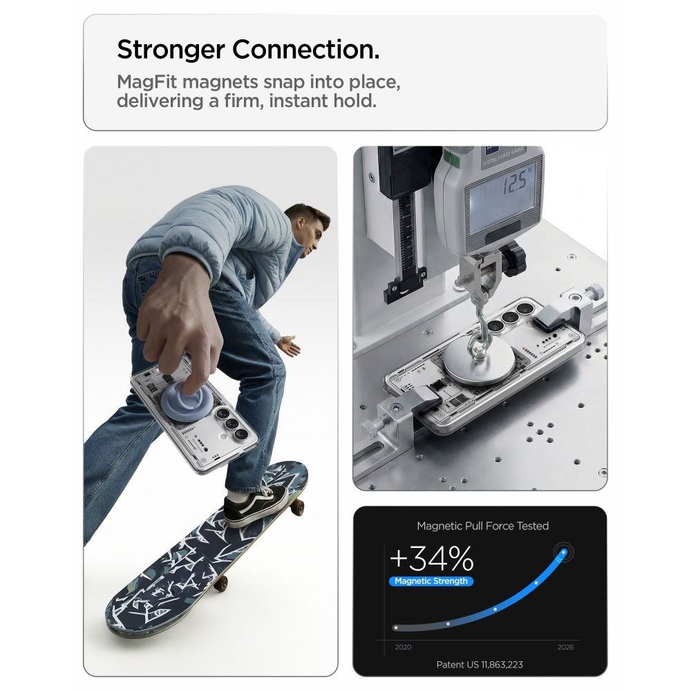 Spigen Samsung Galaxy S26 - Σκληρή Θήκη με Πλαίσιο Σιλικόνης και MagSafe - Ultra Hybrid Mag - Neo One