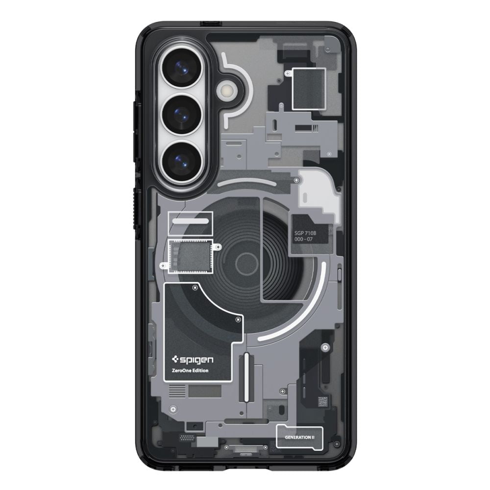 Spigen Samsung Galaxy S26 - Σκληρή Θήκη με Πλαίσιο Σιλικόνης και MagSafe - Ultra Hybrid Mag - Zero One Black