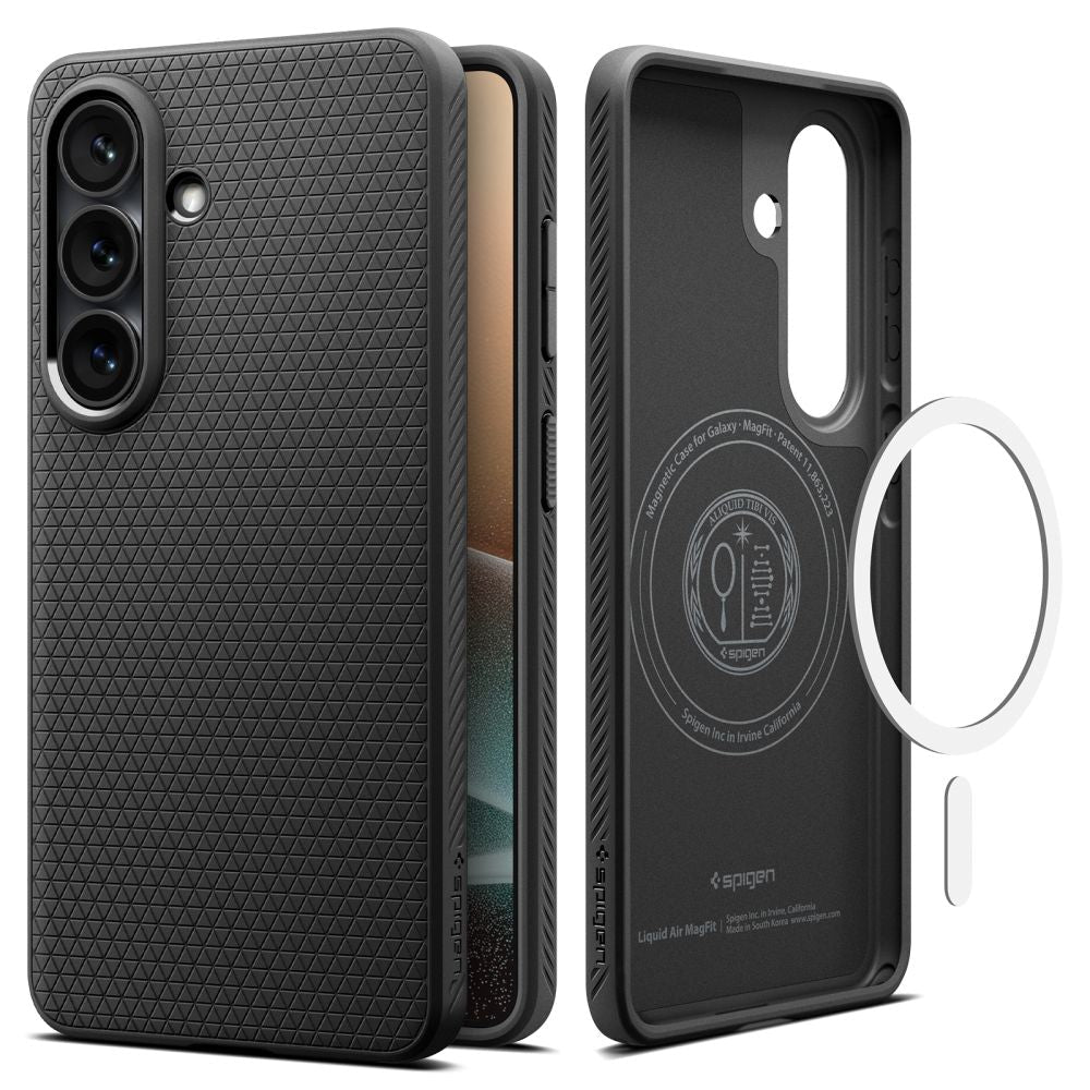 Spigen Samsung Galaxy S26 - Θήκη Σιλικόνης με Magsafe - Liquid Air Mag - Matte Black