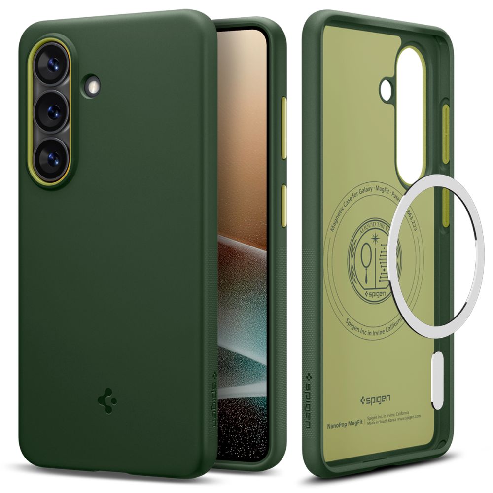 Spigen Samsung Galaxy S26 - Θήκη Σιλικόνης με MagSafe - Nano Pop Mag - Avo Green