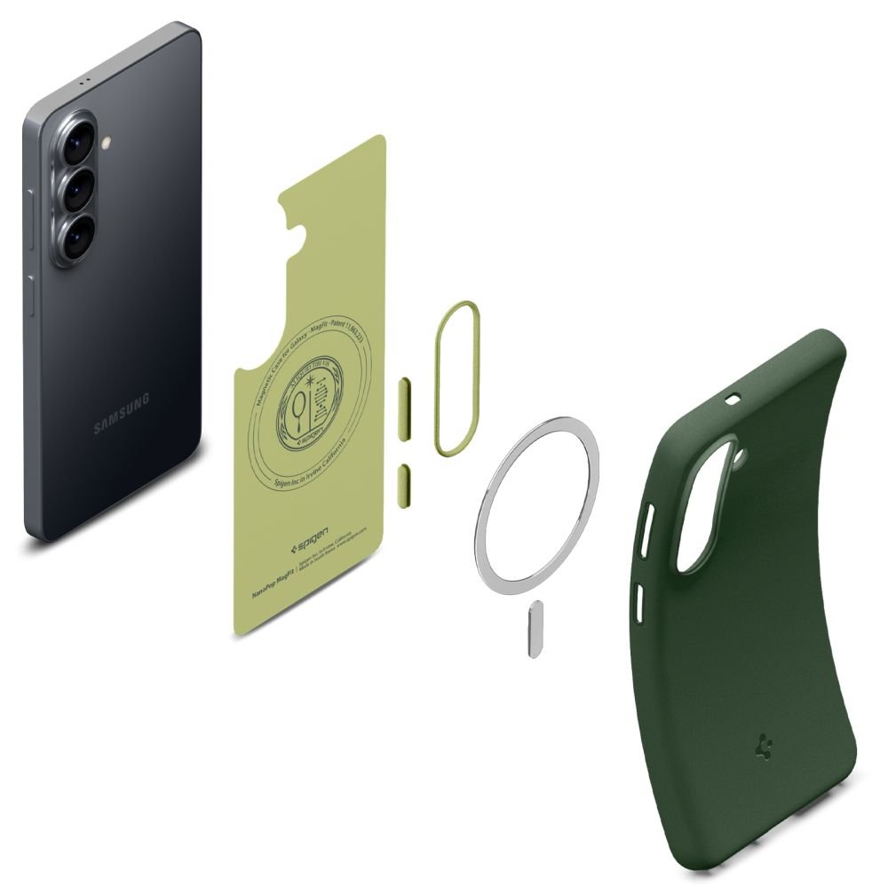 Spigen Samsung Galaxy S26 - Θήκη Σιλικόνης με MagSafe - Nano Pop Mag - Avo Green