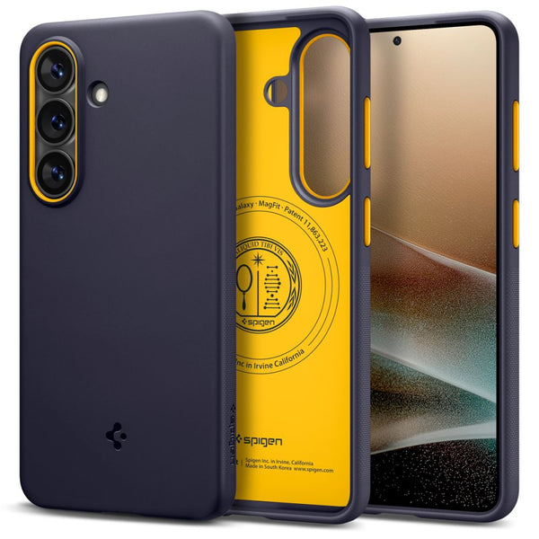 Spigen Samsung Galaxy S26 - Θήκη Σιλικόνης με MagSafe - Nano Pop Mag - Blueberry Navy