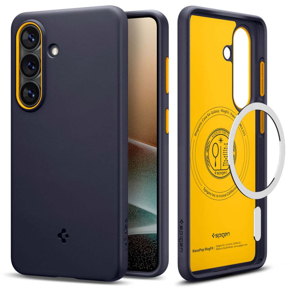 Spigen Samsung Galaxy S26 - Θήκη Σιλικόνης με MagSafe - Nano Pop Mag - Blueberry Navy
