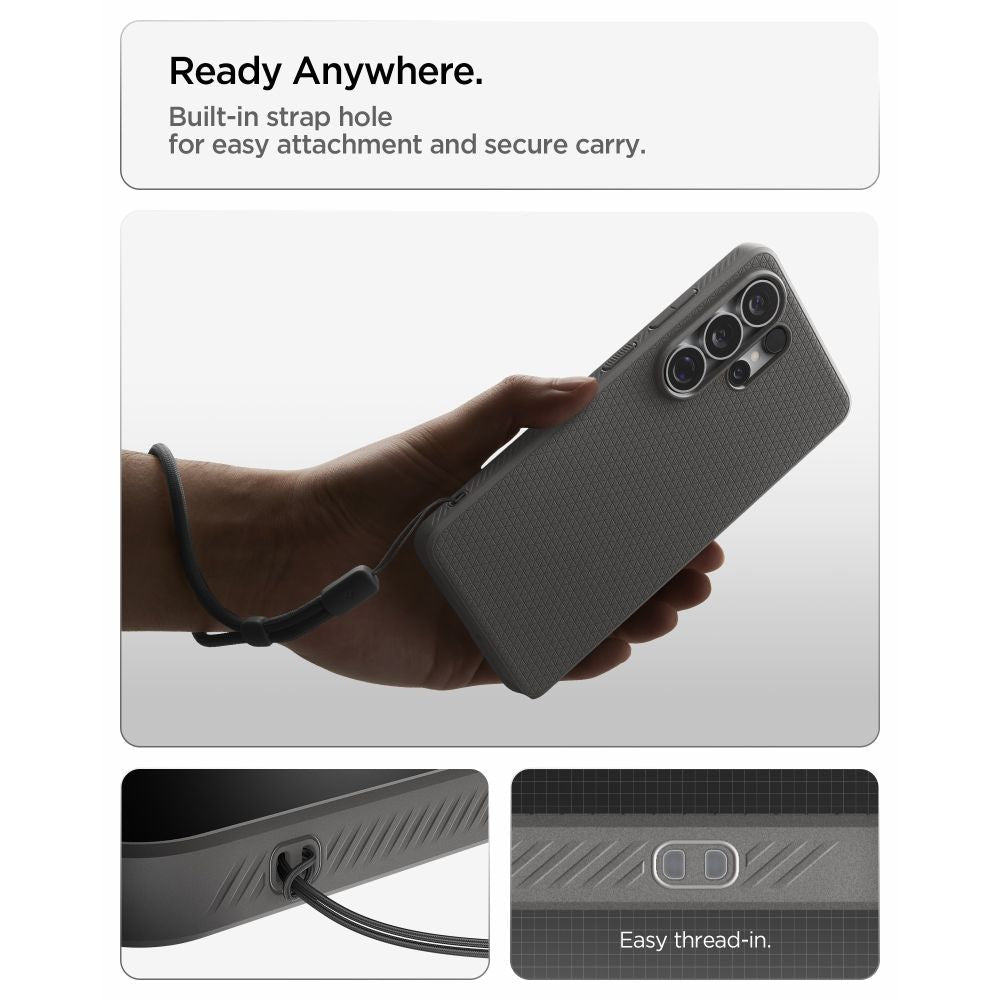 Spigen Samsung Galaxy S26 Ultra Liquid Air Θήκη Σιλικόνης - Marble Grey