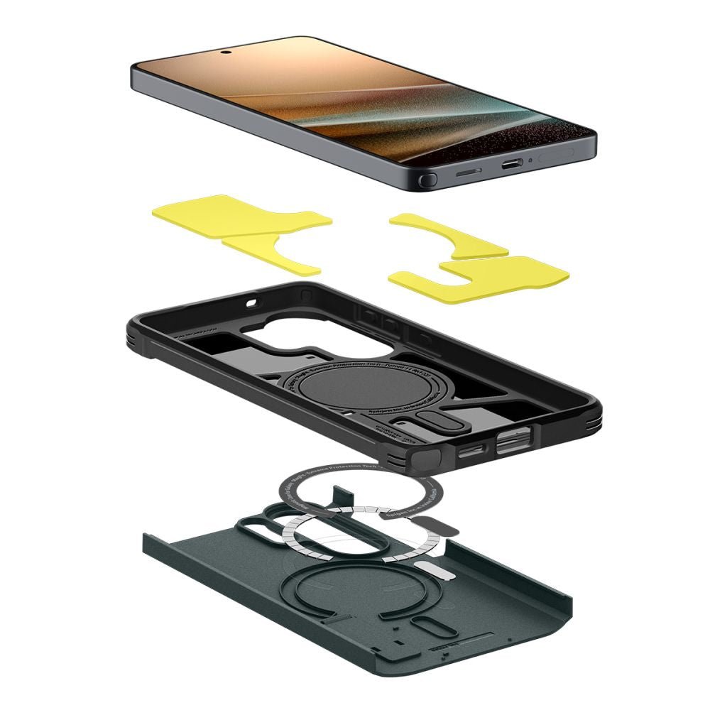 Spigen Samsung Galaxy S26 Ultra - Σκληρή Θήκη με MagSafe - Tough Armor Mag - Abyss Green