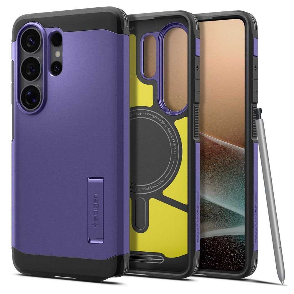 Spigen Samsung Galaxy S26 Ultra - Σκληρή Θήκη με MagSafe - Tough Armor Mag - Ash Violet