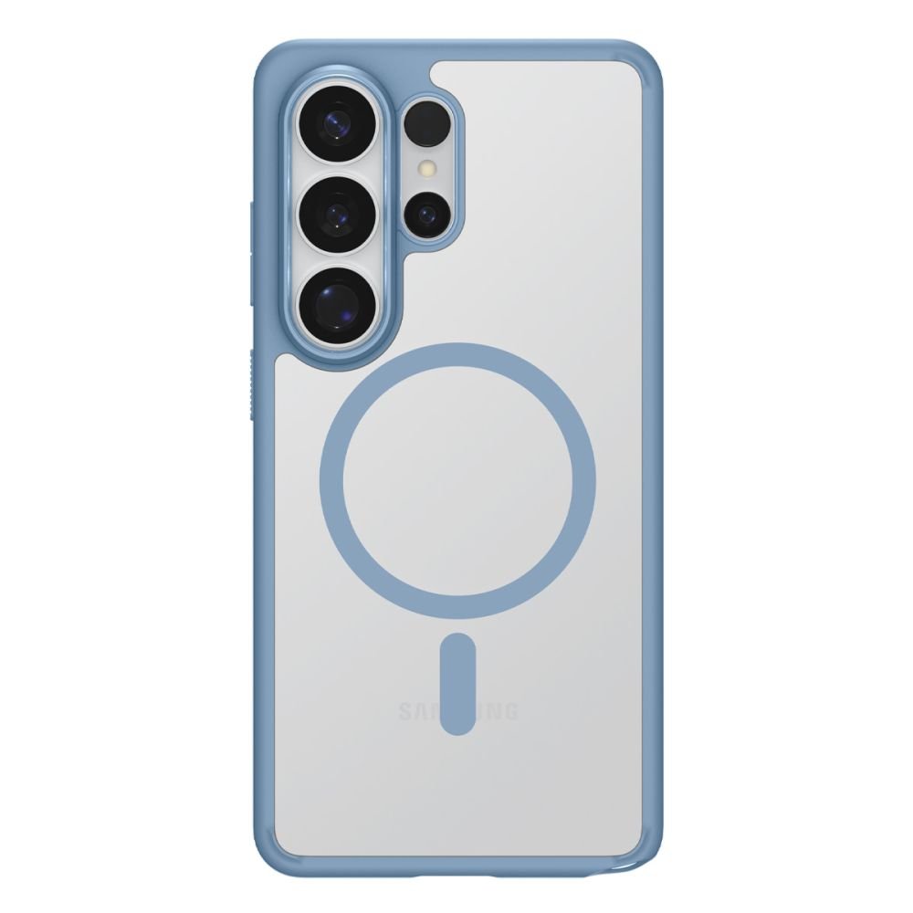 Spigen Samsung Galaxy S26 Ultra - Σκληρή Θήκη με Πλαίσιο Σιλικόνης Και MagSafe - Ultra Hybrid Mag - Clear / Light Blue