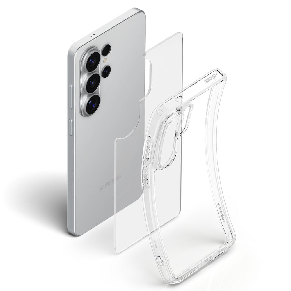 Spigen Samsung Galaxy S26 Ultra - Σκληρή Θήκη με Πλαίσιο Σιλικόνης - Ultra Hybrid - Crystal Clear