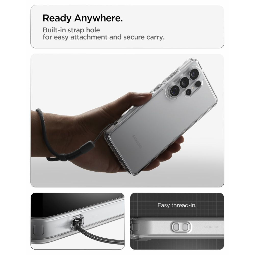 Spigen Samsung Galaxy S26 Ultra - Σκληρή Θήκη με Πλαίσιο Σιλικόνης - Ultra Hybrid - Crystal Clear