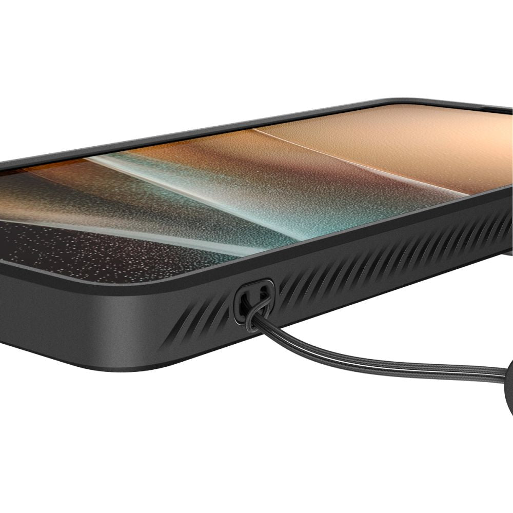 Spigen Samsung Galaxy S26 Ultra - Θήκη Σιλικόνης με Κάλυμμα για την Κάμερα - Optik Armor - Black