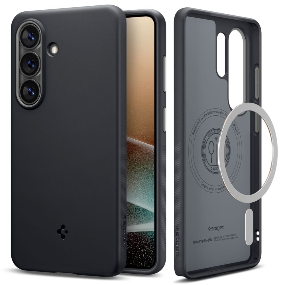 Spigen Samsung Galaxy S26 Ultra - Θήκη Σιλικόνης με MagSafe - Nano Pop Mag - Black Sesame