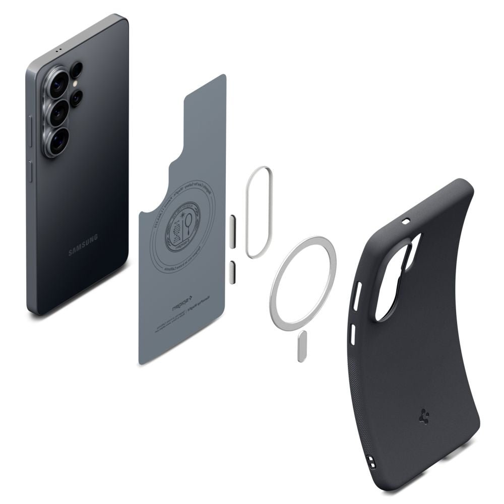 Spigen Samsung Galaxy S26 Ultra - Θήκη Σιλικόνης με MagSafe - Nano Pop Mag - Black Sesame