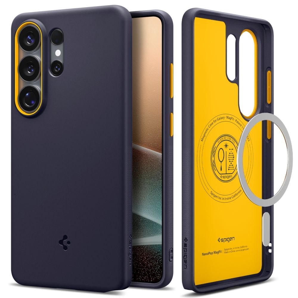 Spigen Samsung Galaxy S26 Ultra - Θήκη Σιλικόνης με MagSafe - Nano Pop Mag - Blueberry Navy