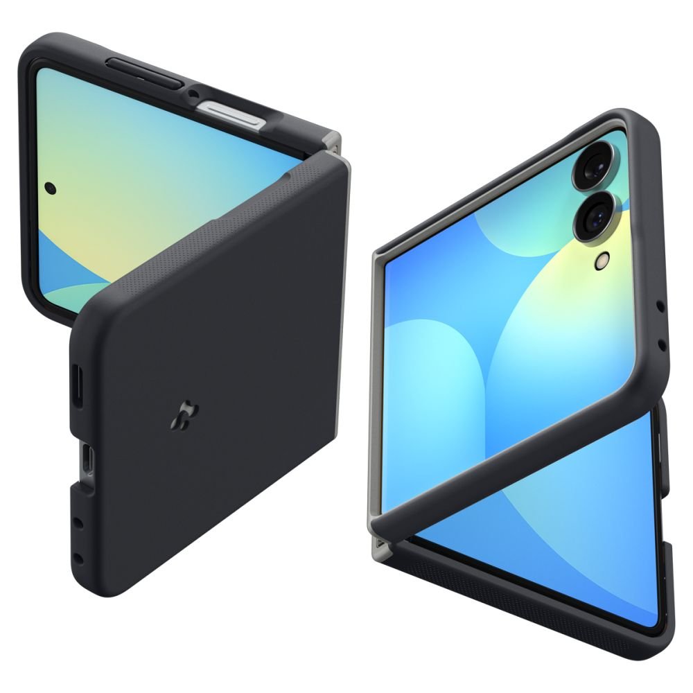 Spigen Samsung Galaxy Z Flip8 - Θήκη Σιλικόνης με MagSafe - Nano Pop Mag - Black Sesame