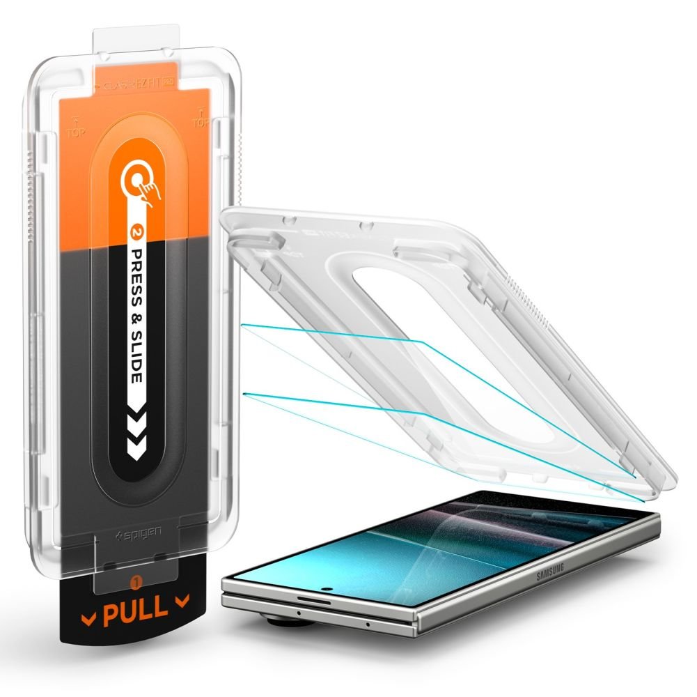 Spigen Samsung Galaxy Z Fold7 / Z Fold8 Ultra - Αντιχαρακτικό Γυαλί Οθόνης - Glas.tR EZ Fit Pro HD - 2 Τεμάχια - Clear