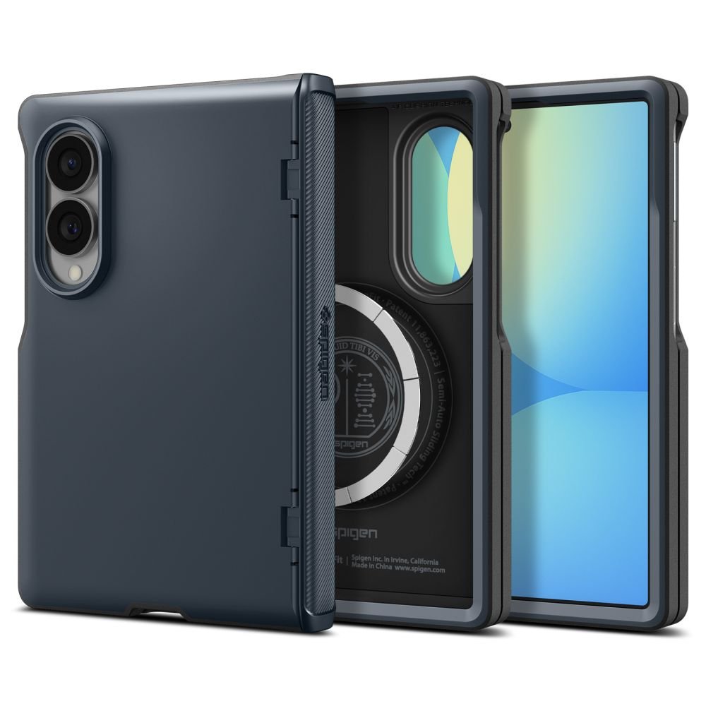Spigen Samsung Galaxy Z Fold8 - Σκληρή Θήκη με MagSafe - Slim Armor Pro Mag - Metal Slate