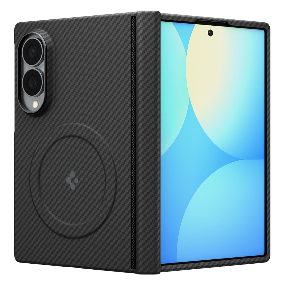 Spigen Samsung Galaxy Z Fold8 - Θήκη από Ίνες Αραμιδίου με MagSafe - AirSkin Aramid MagSafe - Black