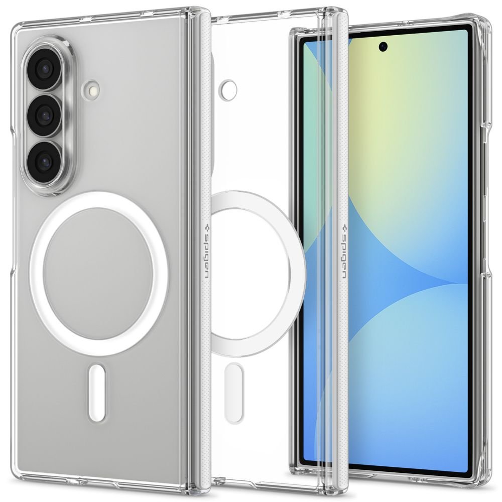 Spigen Samsung Galaxy Z Fold8 Ultra - Λεπτή Θήκη με MagSafe - AirSkin Zero - Clear / White