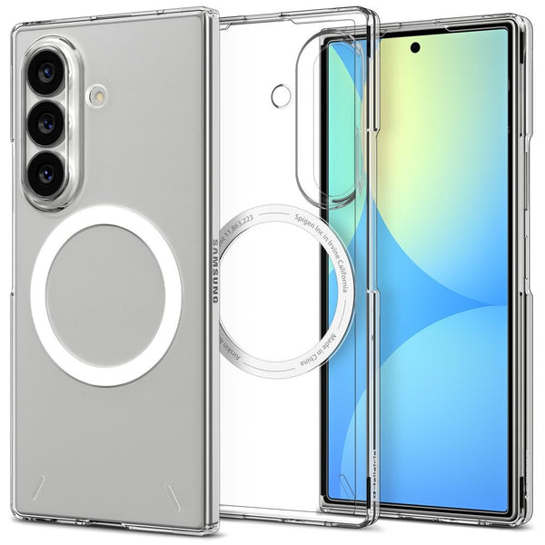 Spigen Samsung Galaxy Z Fold8 Ultra Σκληρή Θήκη - AirSkin MagSafe - Clear / White