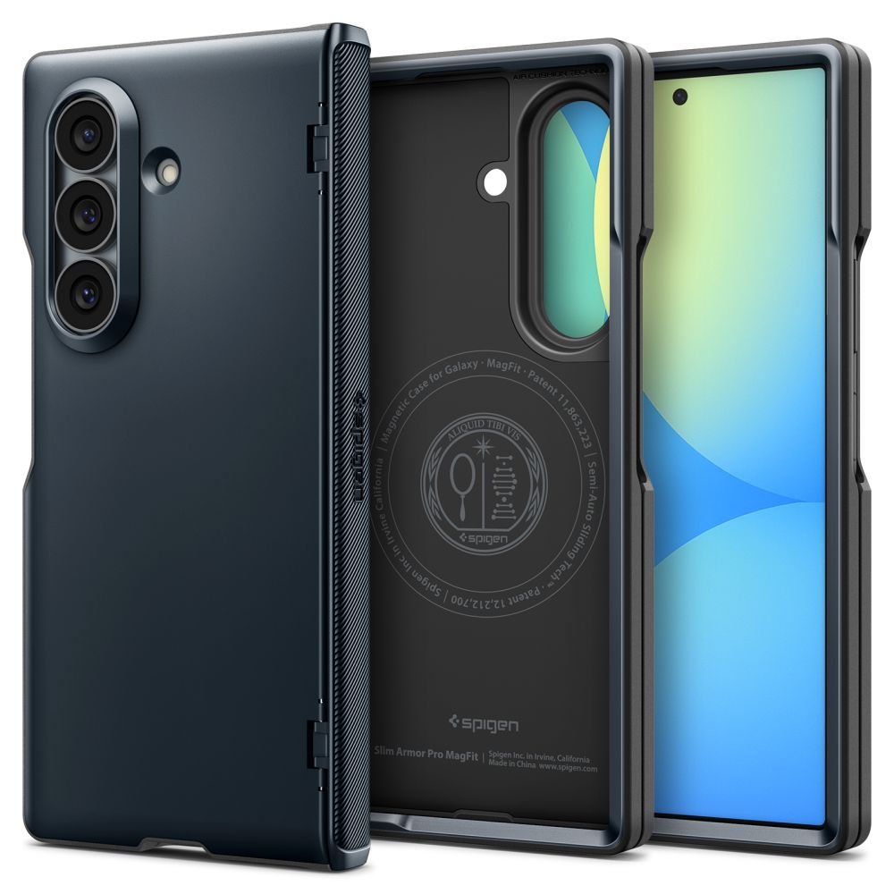 Spigen Samsung Galaxy Z Fold8 Ultra - Σκληρή Θήκη με MagSafe - Slim Armor Pro Mag - Metal Slate