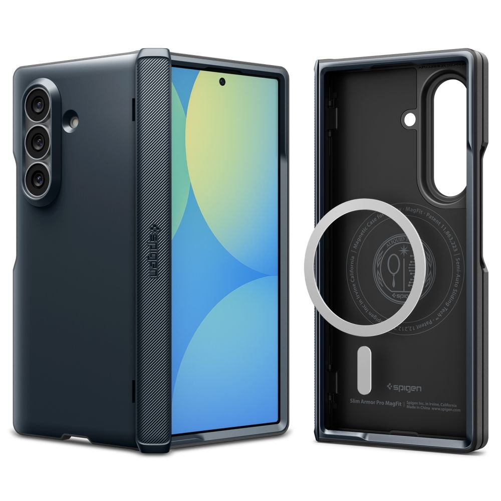 Spigen Samsung Galaxy Z Fold8 Ultra - Σκληρή Θήκη με MagSafe - Slim Armor Pro Mag - Metal Slate