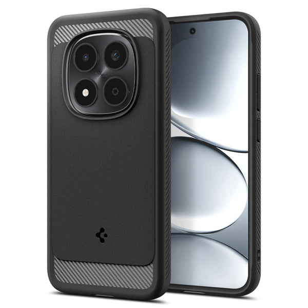 Spigen Xiaomi Redmi Note 15 Pro 5G - Θήκη TPU - Rugged Armor - Matte Black