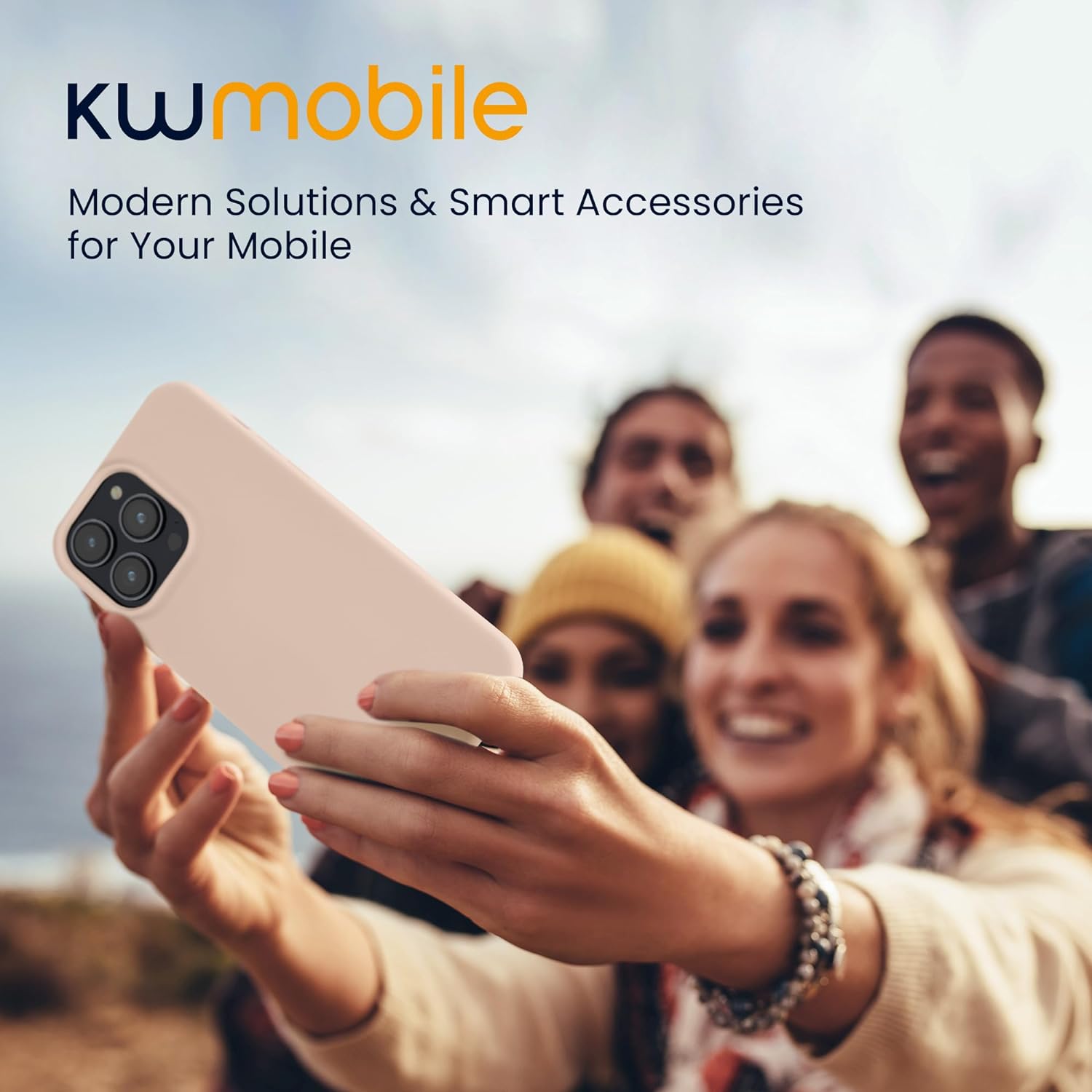 KW iPhone 15 Pro Max Λεπτή Θήκη Σιλικόνης TPU - Coconut Swirl - 61960.225