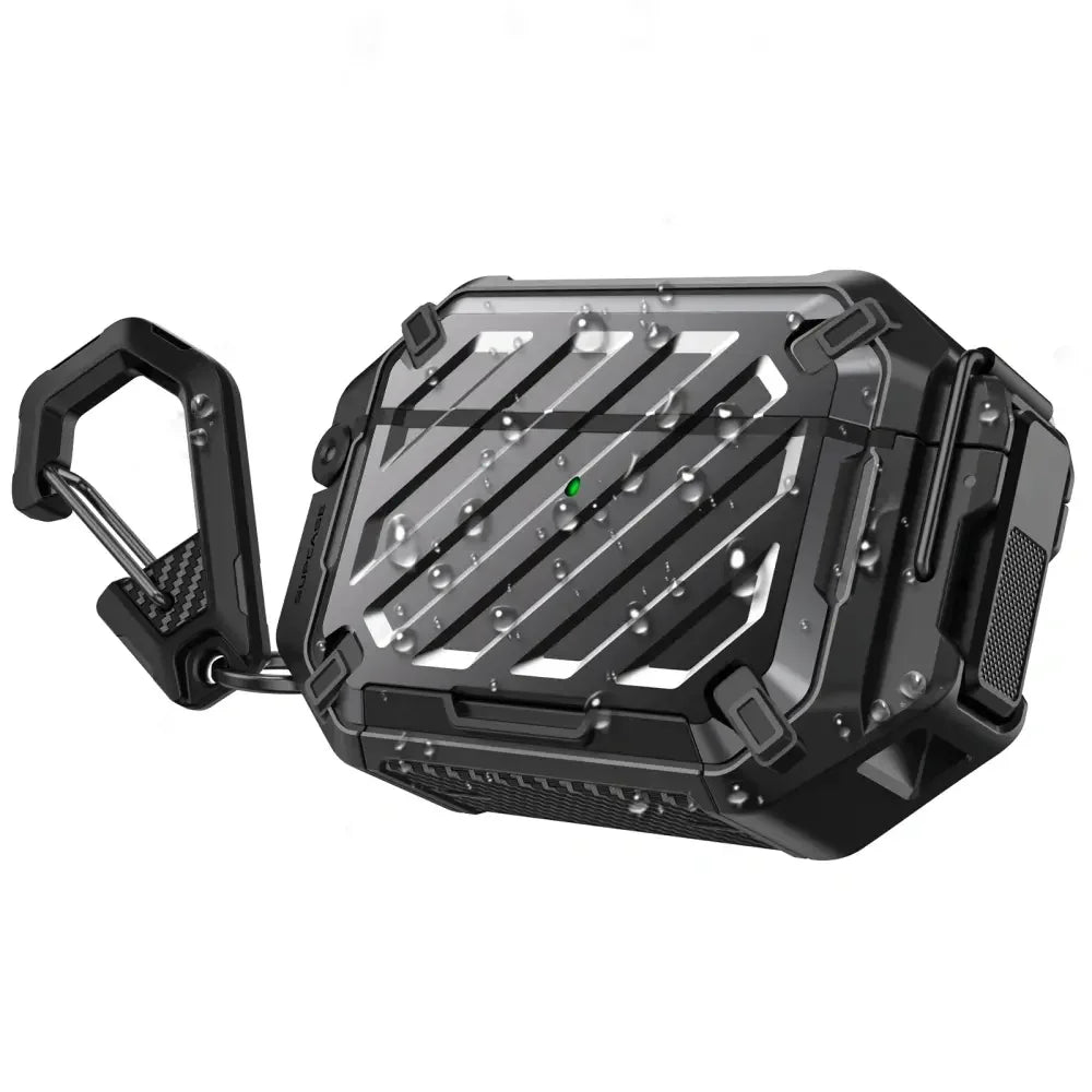 Supcase AirPods Pro 3 - Θήκη από Σκληρό Πλαστικό και Σιλικόνη - Unicorn Beetle Pro MagSafe IP68 - Black - likebrands.gr