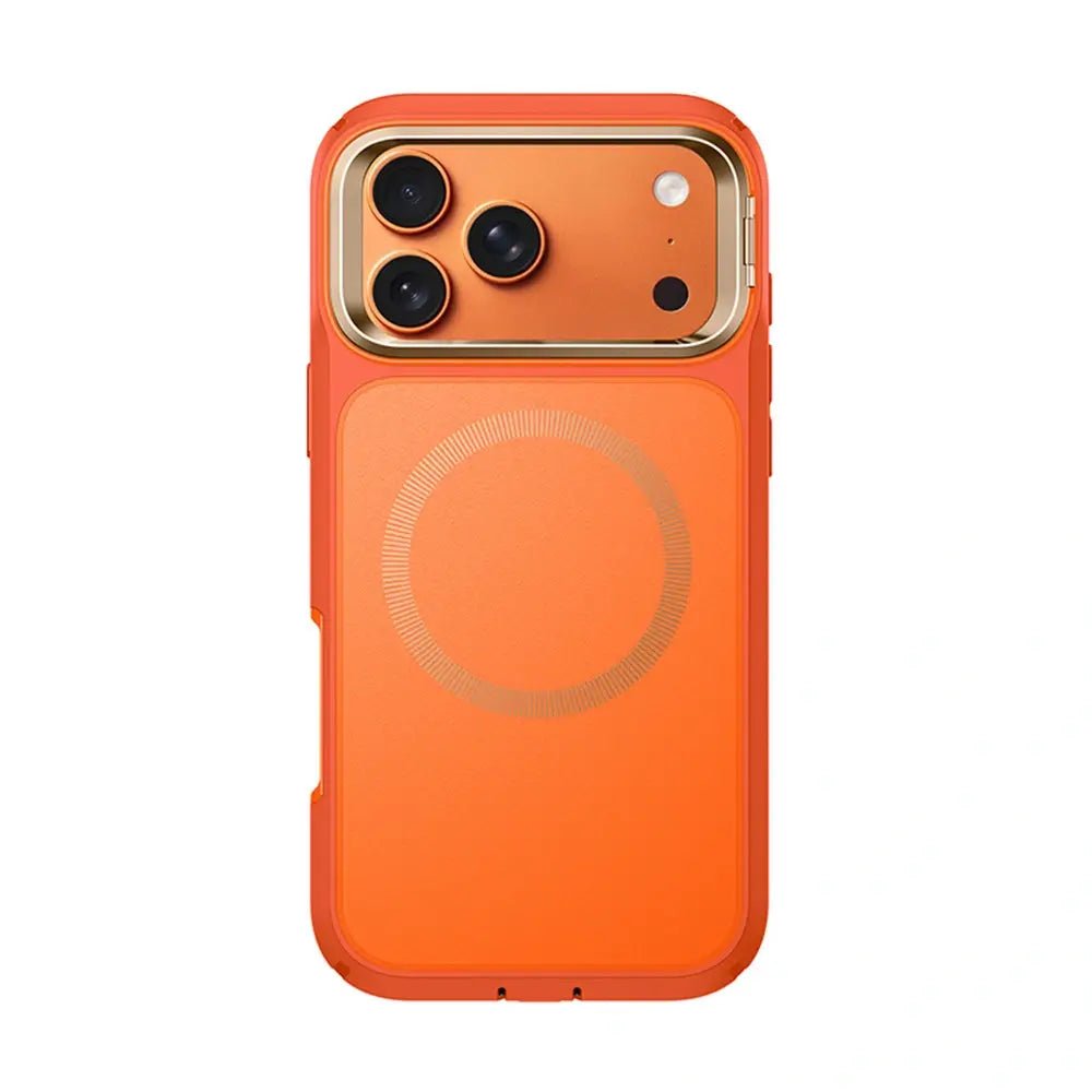 Supcase iPhone 17 Pro Max - IBLSN Ares Flip Mag - MagSafe Σκληρή Θήκη με Πλαίσιο Σιλικόνης και Προστασία Οθόνης και Stand - Coral