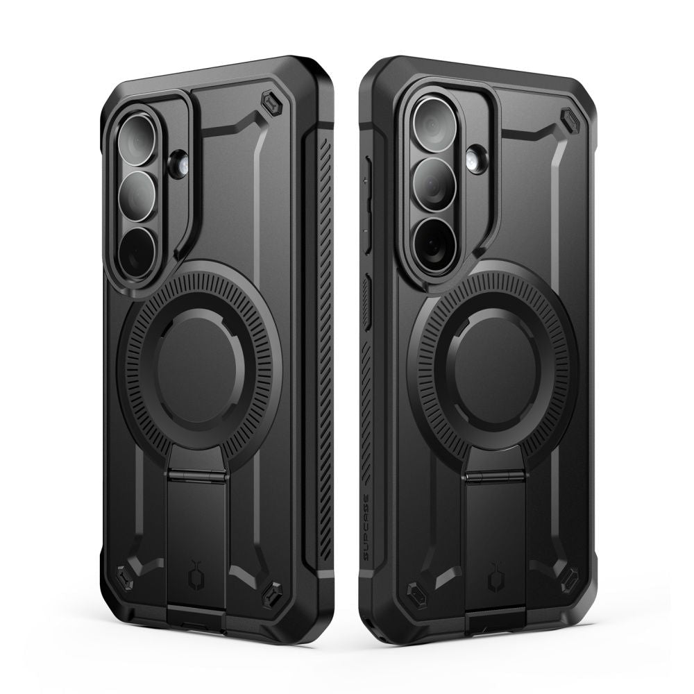 Supcase Samsung Galaxy S26 - Σκληρή Θήκη MagSafe με Προστασία Οθόνης και Stand - Unicorn Beetle Pro Mag 2 Set - Black