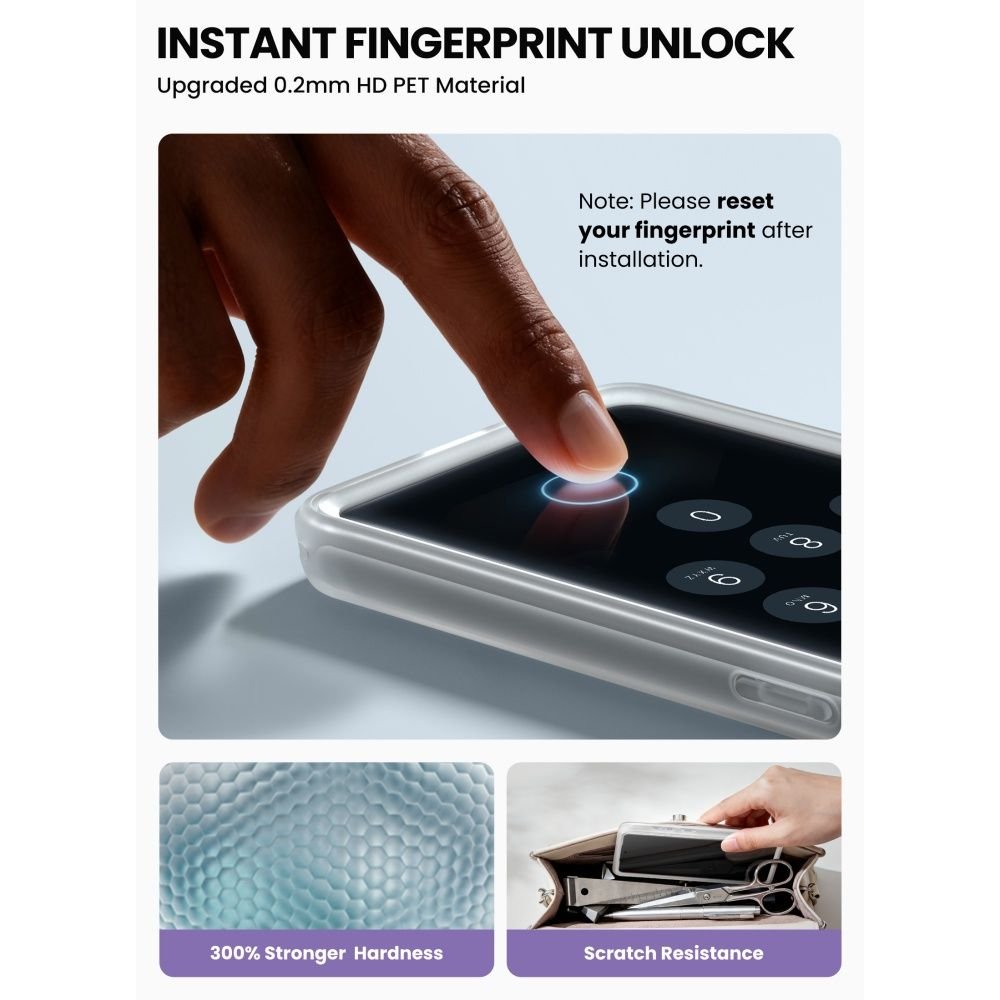 Supcase Samsung Galaxy S26 Ultra - Σκληρή Magsafe Θήκη με Προστασία Οθόνης και Stand - Cosmo Mag - Frost Clear