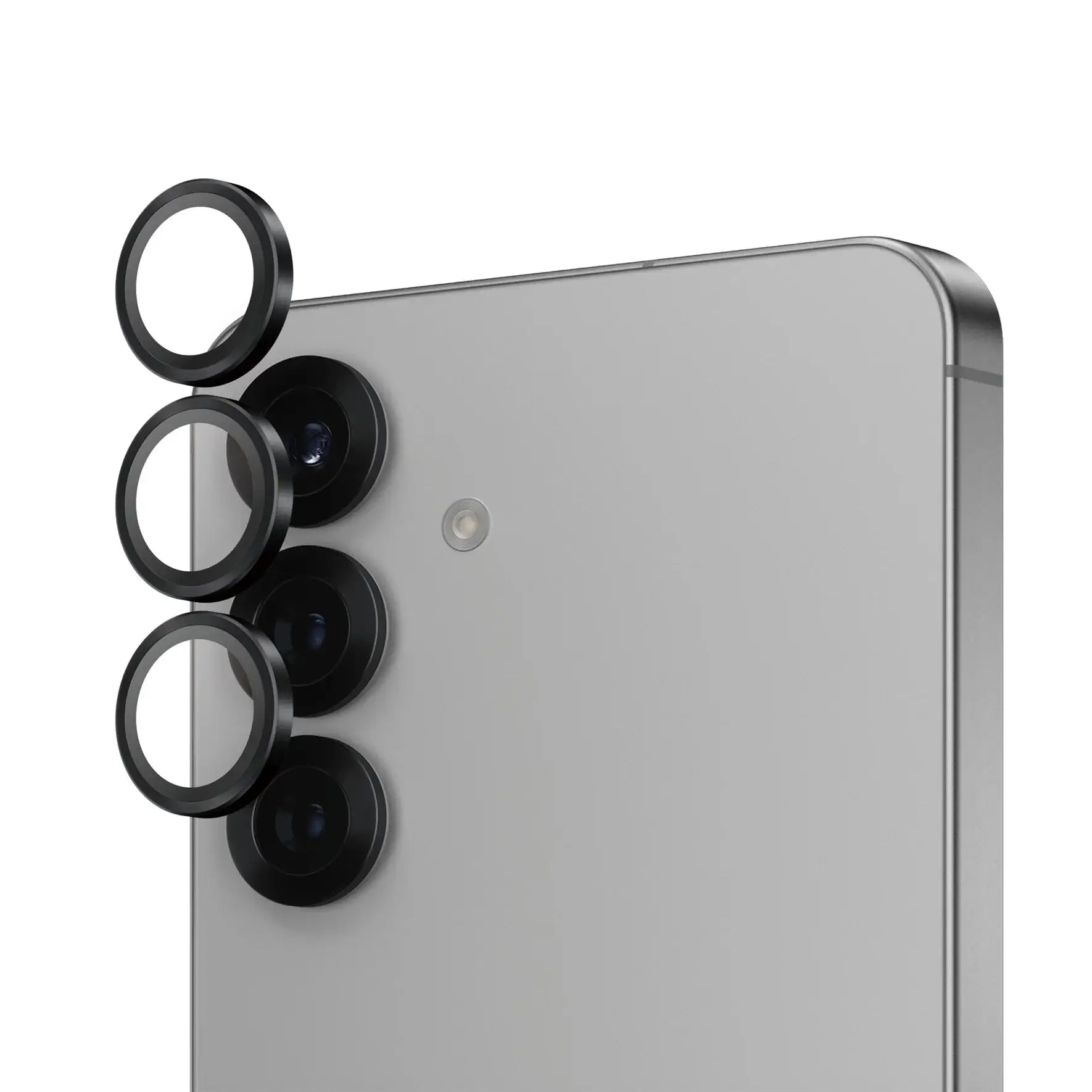 PanzerGlass Samsung Galaxy S25 Hoops Camera Lens Protector Αντιχαρακτικό Γυαλί για την Κάμερα - Black