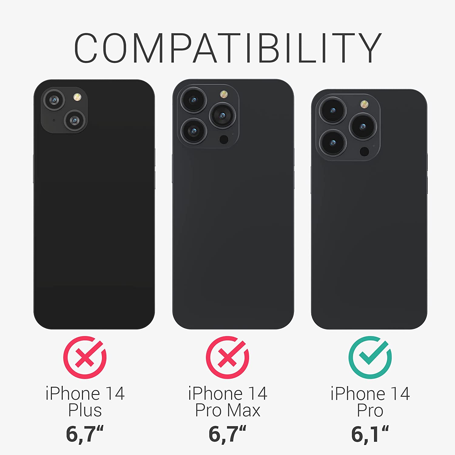 Kalibri iPhone 14 Pro Θήκη Σιλικόνης TPU με Ανακυκλώσιμο και Βιοδιασπώμενο Υλικό - Forest Green - 59219.166