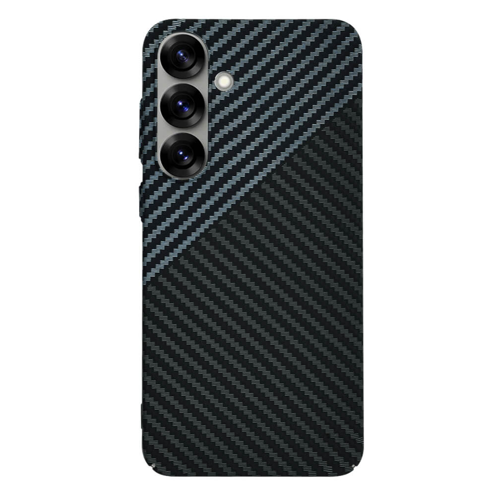 Techsuit Samsung Galaxy S25 Plus Σκληρή Θήκη Carbonite FiberShell - Stealth Gray
