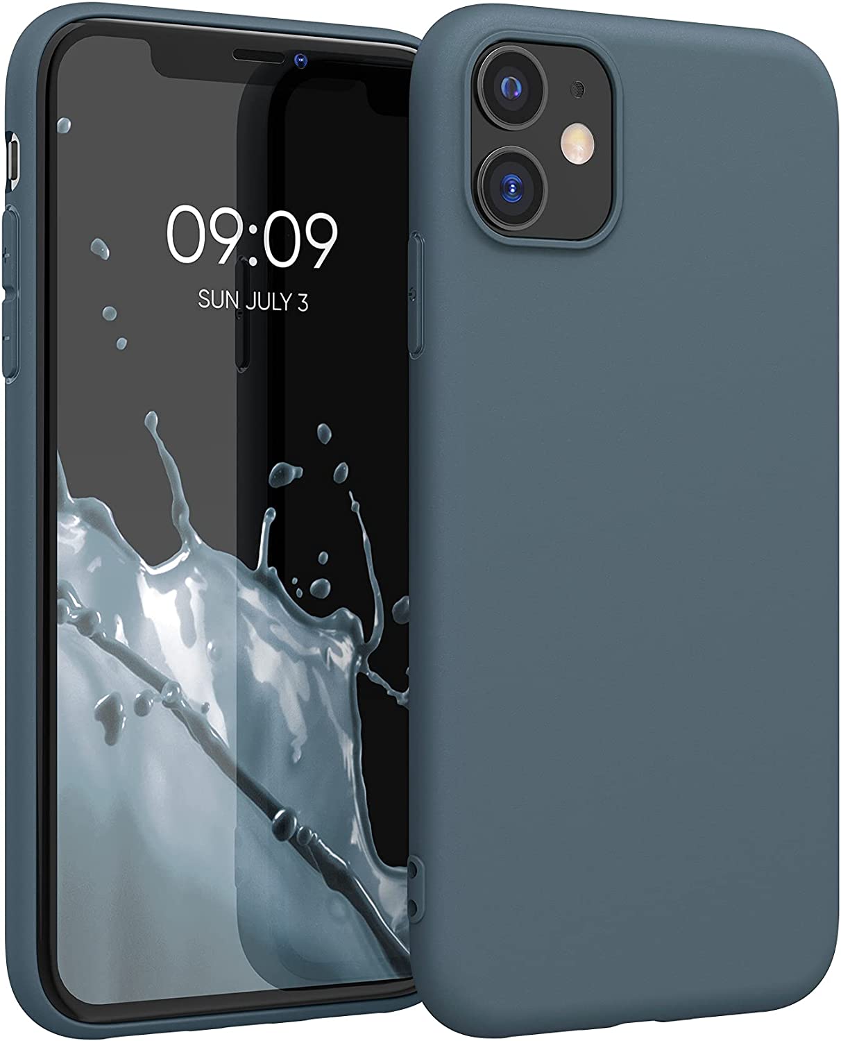KW iPhone 11 Θήκη Σιλικόνης TPU - Slate Grey - 49787.202