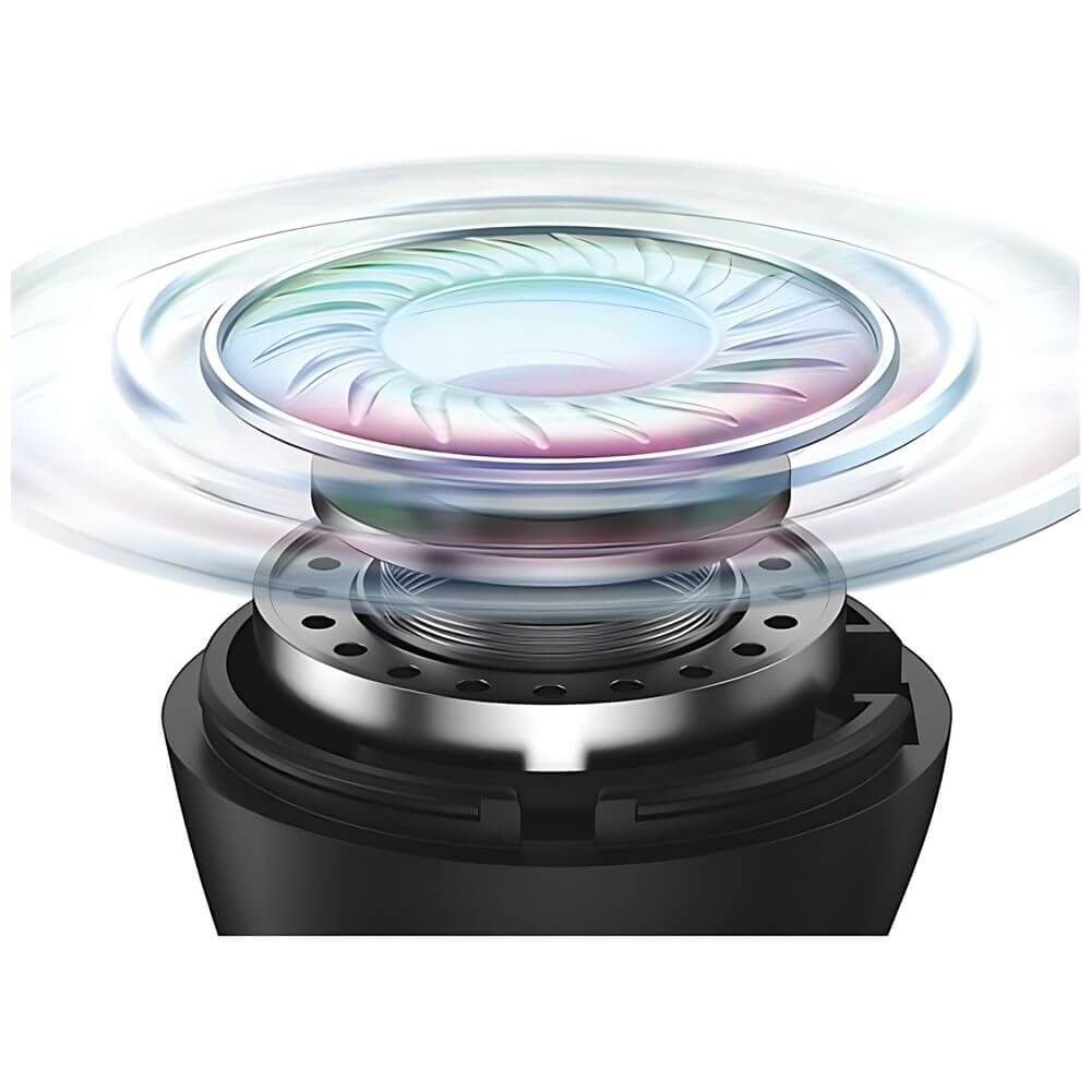 USAMS TWS Rhymbo Series - Bluetooth 5.3 - Ασύρματα ακουστικά για Κλήσεις / Μουσική - Black