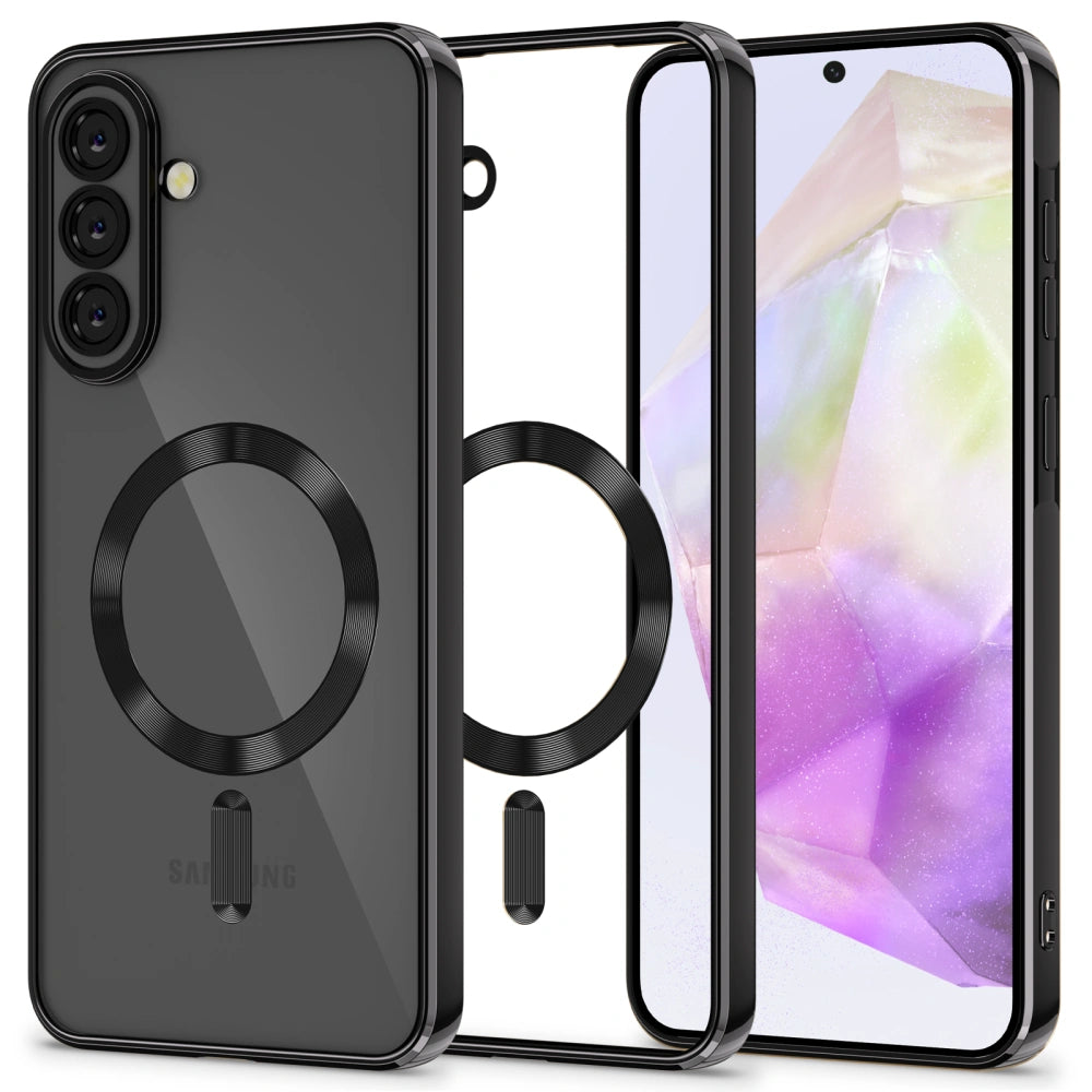 Tech-Protect Samsung Galaxy A36 5G MagFlex Θήκη Σιλικόνης TPU με MagSafe - Shiny Black